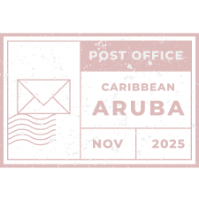 Aruba Postal Stamp